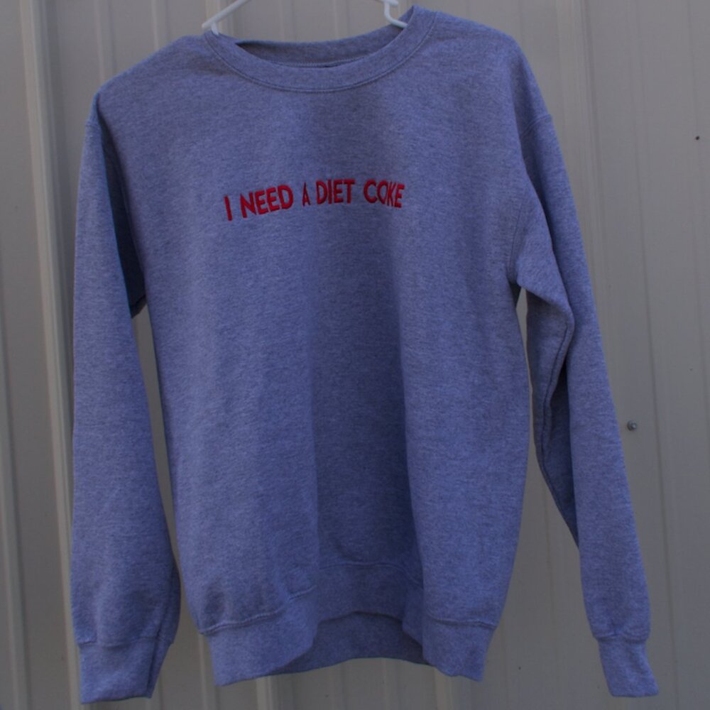 diet coke crewneck